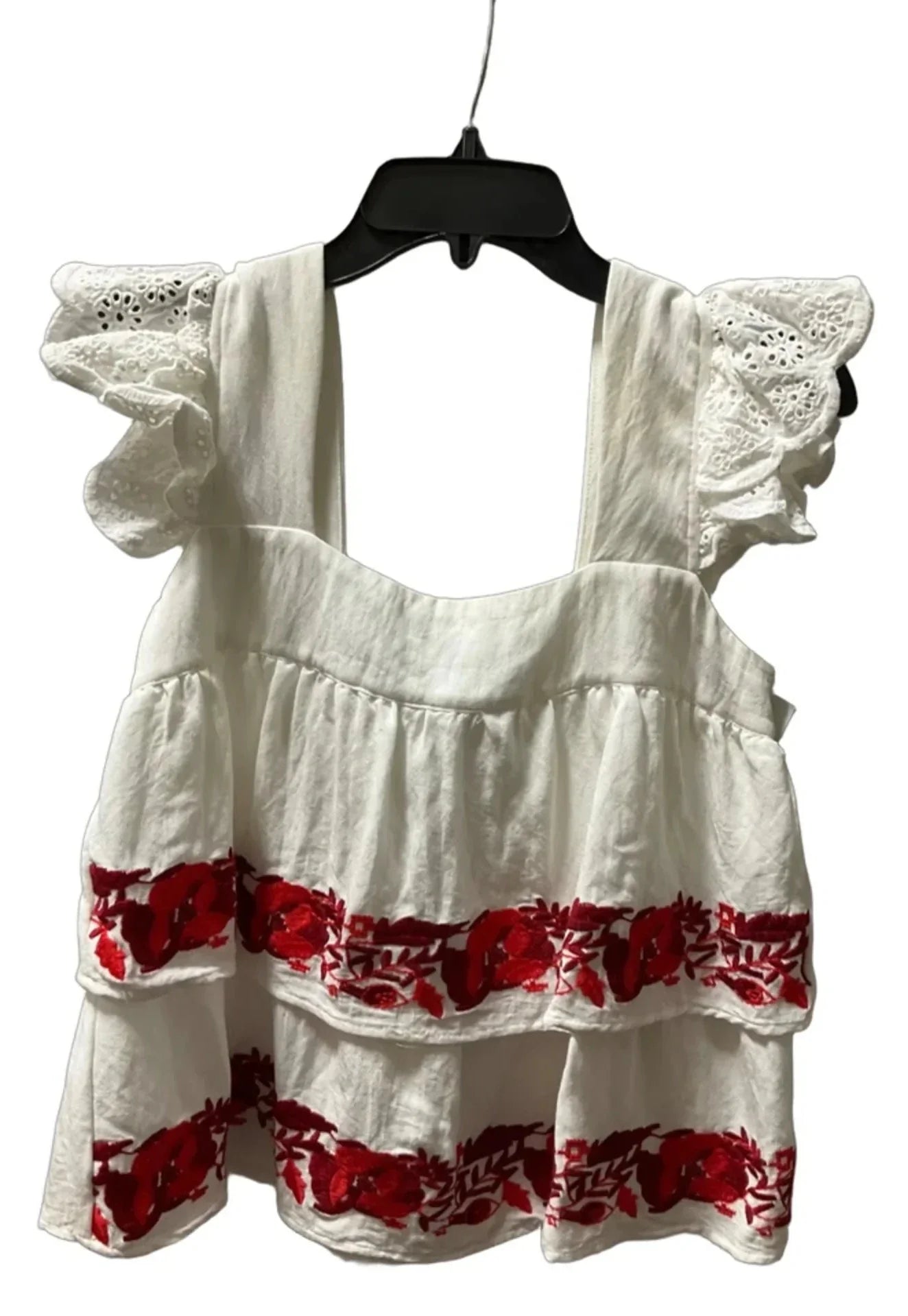 Top Sleeveless By Vici In White, Size: S