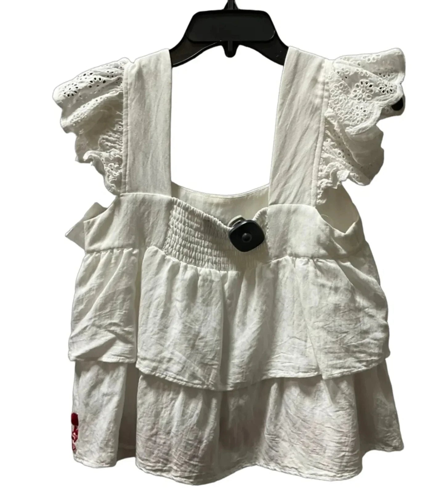 Top Sleeveless By Vici In White, Size: S