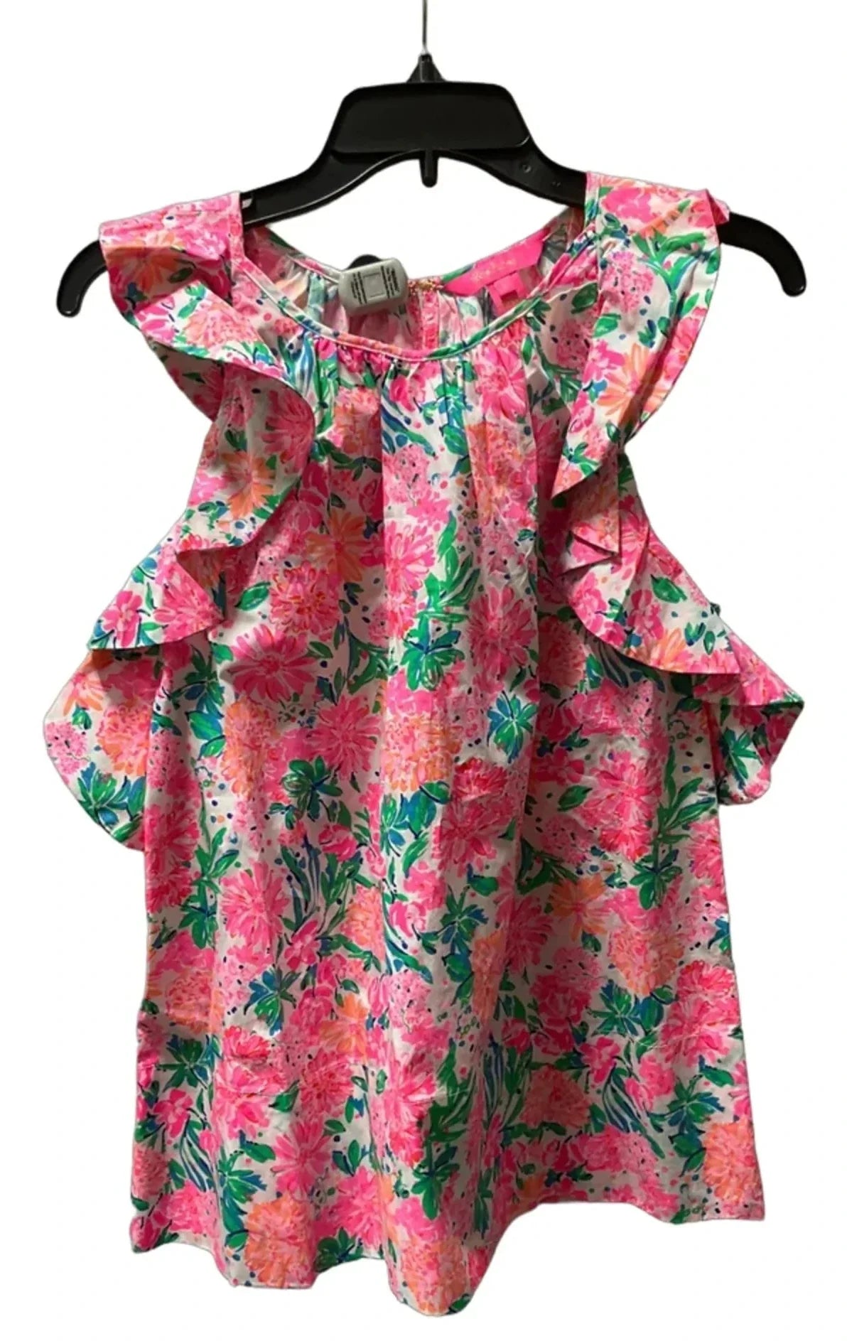 Top Sleeveless Designer By Lilly Pulitzer In Pink, Size: L