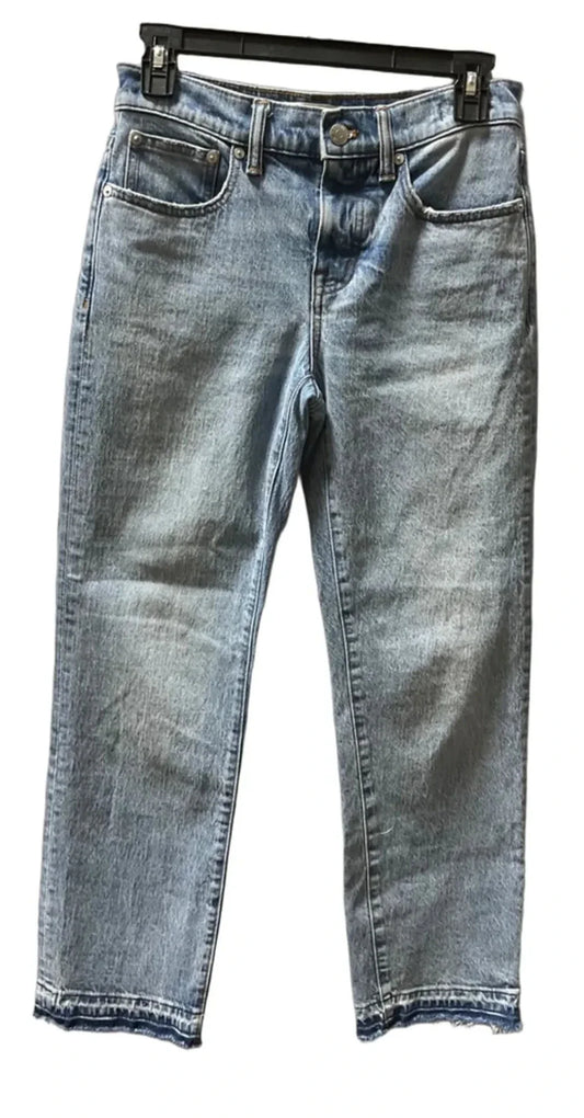 Jeans Skinny By Madewell In Blue Denim, Size: 2