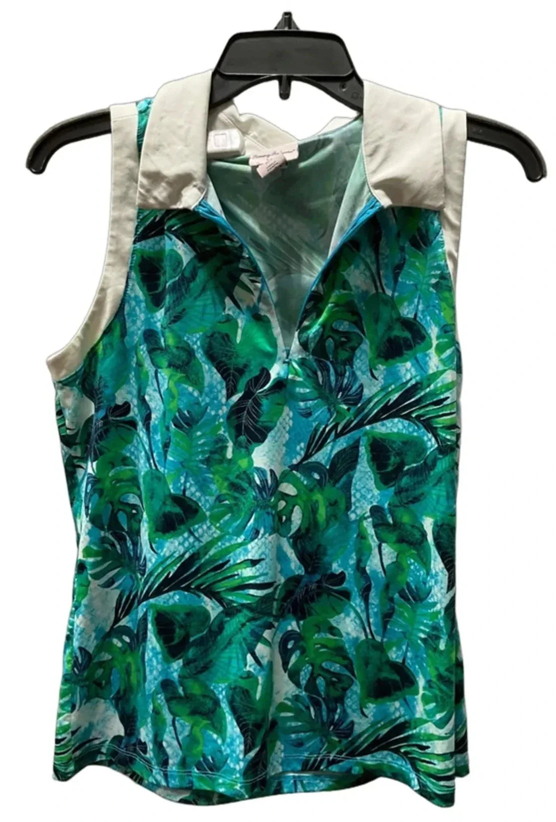 Athletic Tank Top By Tommy Bahama In Tropical Print, Size: L