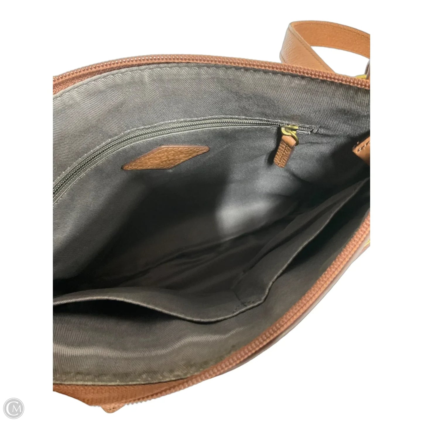 Crossbody Leather By Fossil, Size: Small