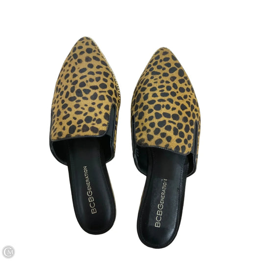Shoes Flats By Bcbgeneration In Animal Print, Size: 5.5