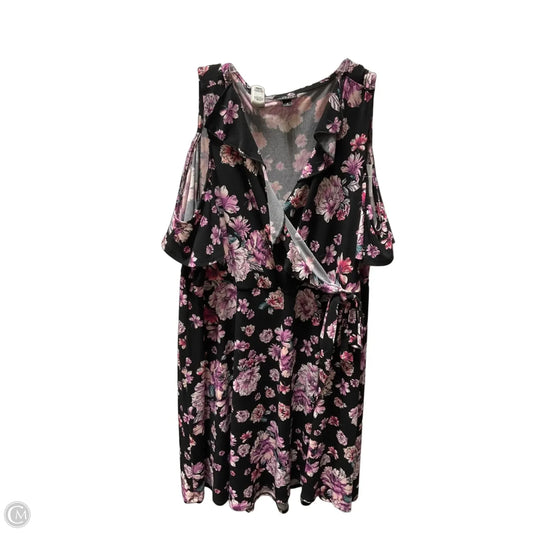 Dress Casual Short By Torrid In Tropical Print, Size: 3x