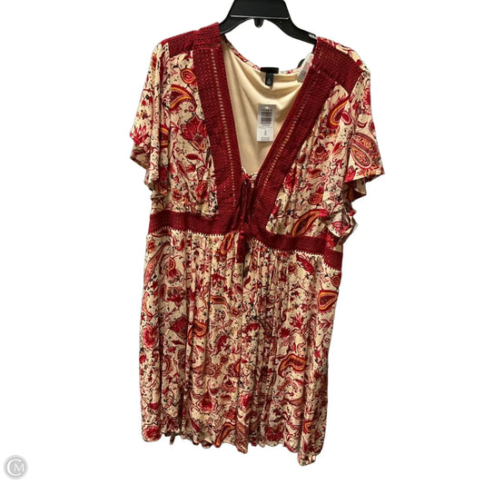 Dress Casual Short By Torrid In Orange, Size: 4x