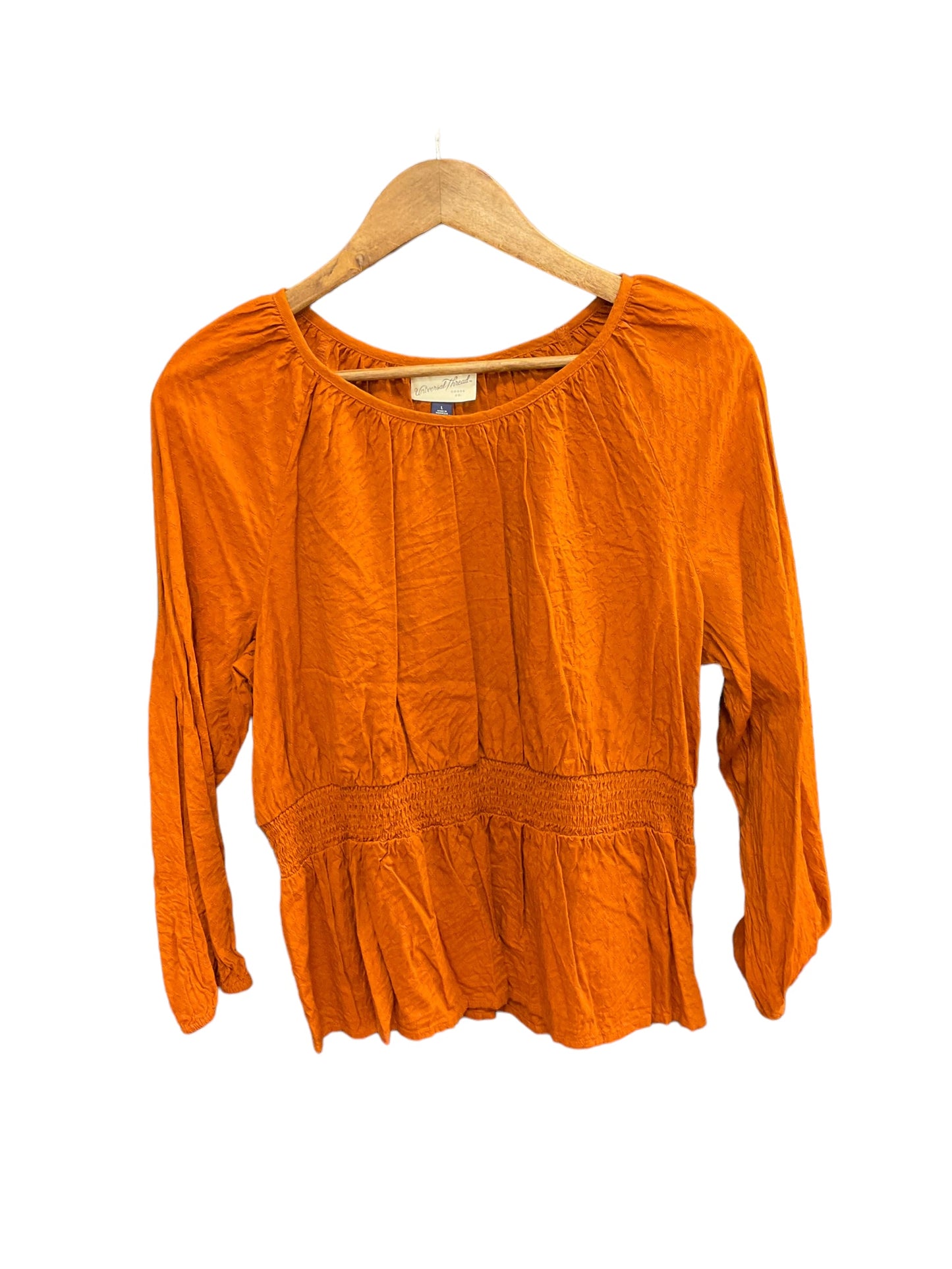 Top Long Sleeve By Universal Thread  Size: L