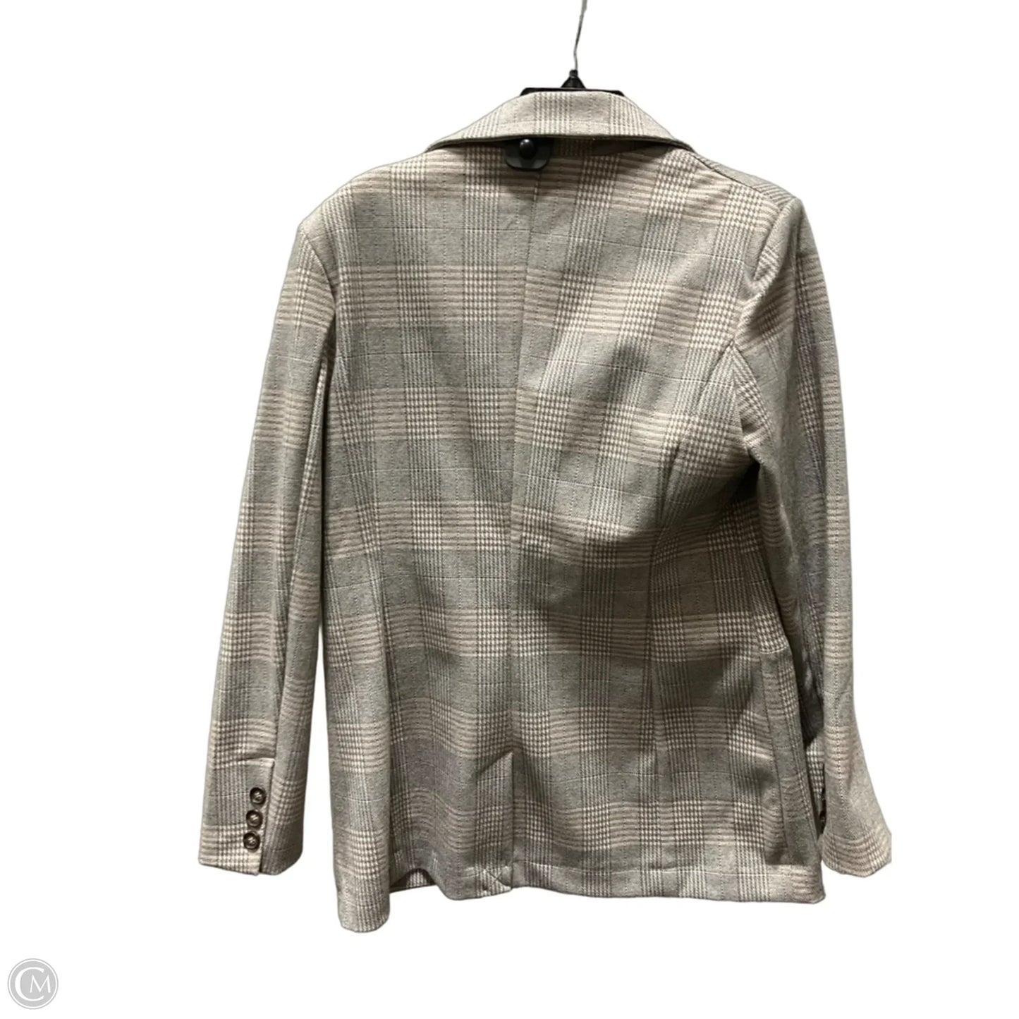 Blazer By Bagatelle In Plaid Pattern, Size: L
