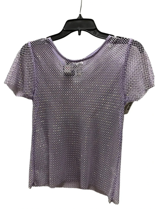 Top Short Sleeve By Rachel Zoe In Purple, Size: S