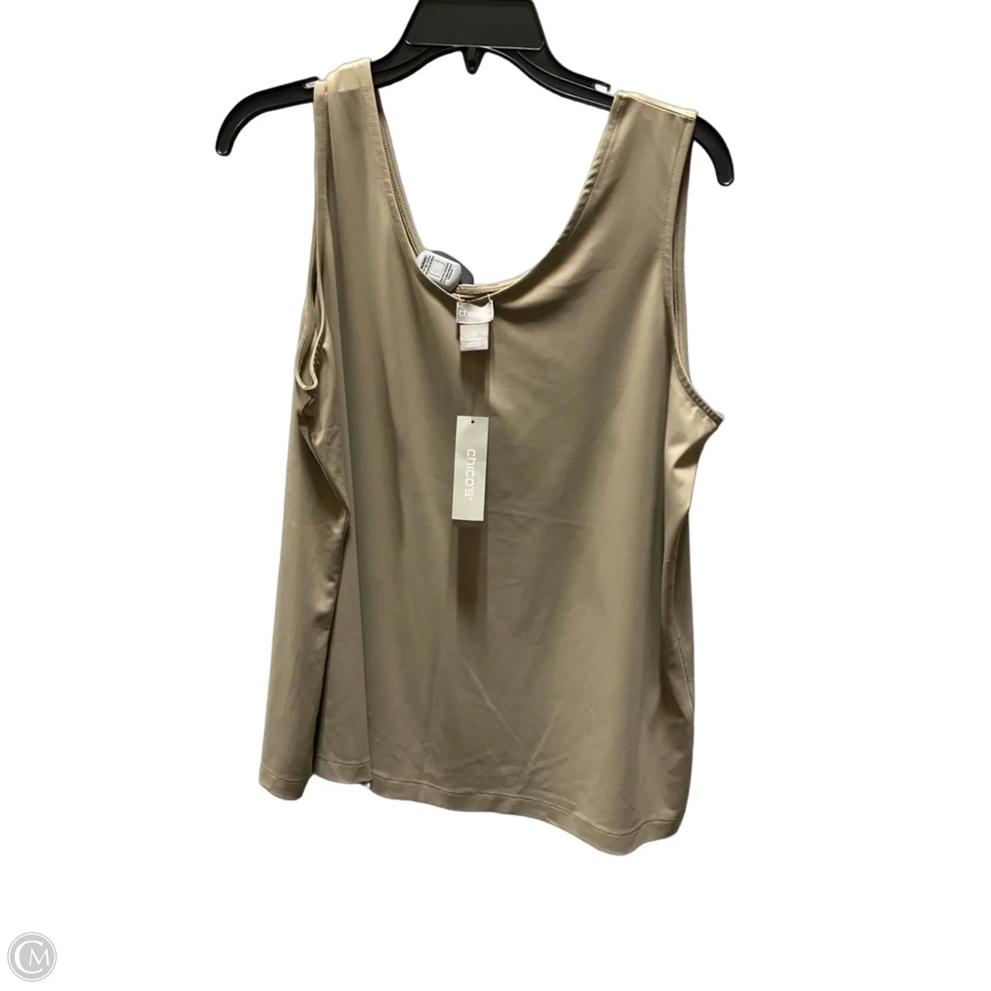Top Cami By Chicos In Tan, Size: Xl