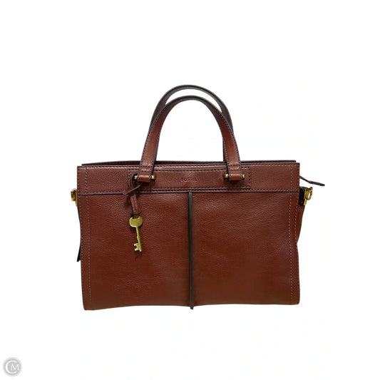Handbag By Fossil, Size: Medium