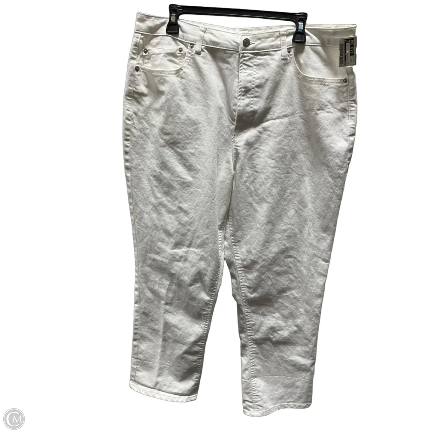 Jeans Designer By Frye In White, Size: 14