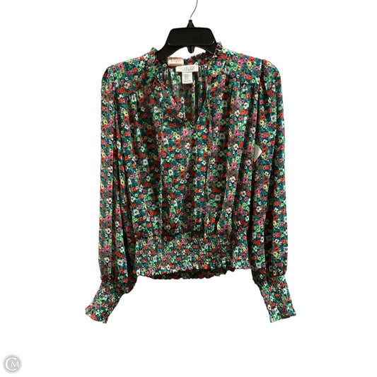 Top Long Sleeve By Rachel Zoe In Green, Size: Xs