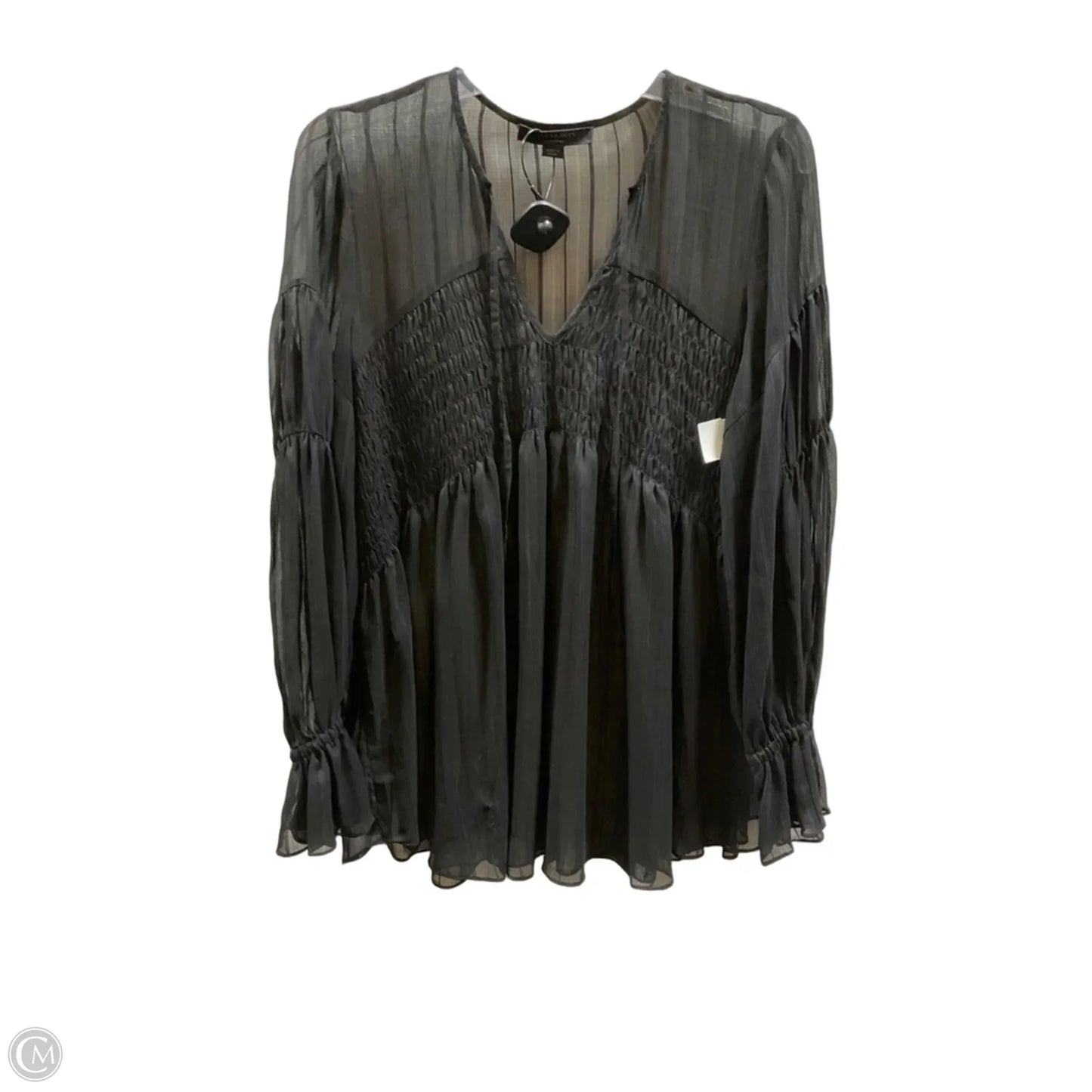 Top Long Sleeve By All Saints In Black, Size: M