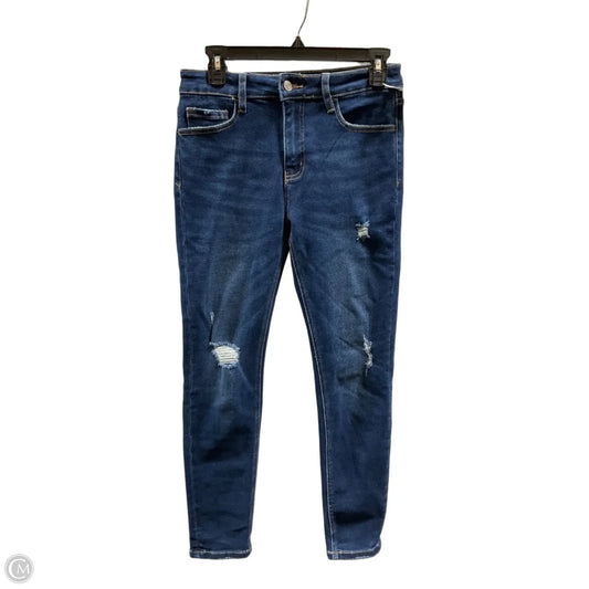 Jeans Skinny By Veveret In Blue Denim, Size: 6