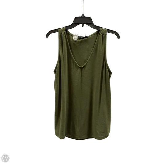 Top Sleeveless By Gibson In Green, Size: M