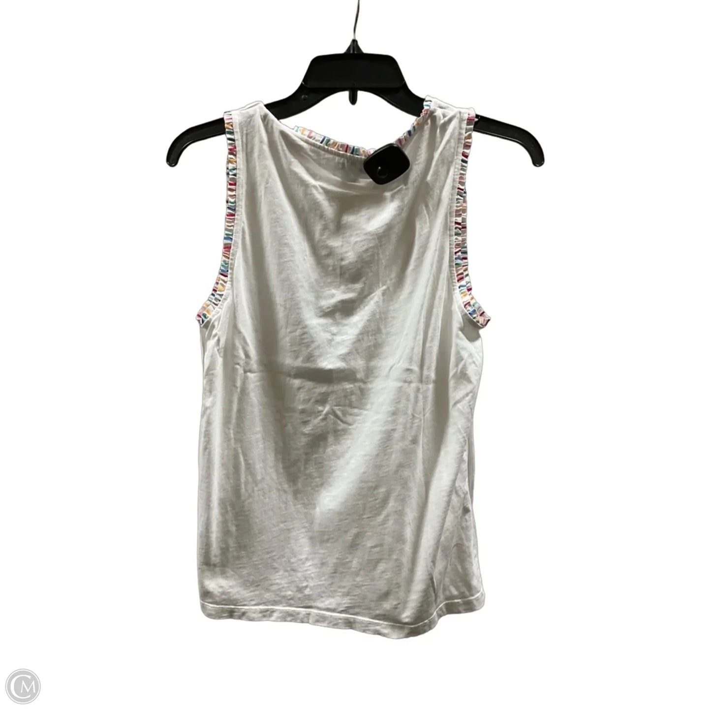 Top Sleeveless By J. Crew In White, Size: M