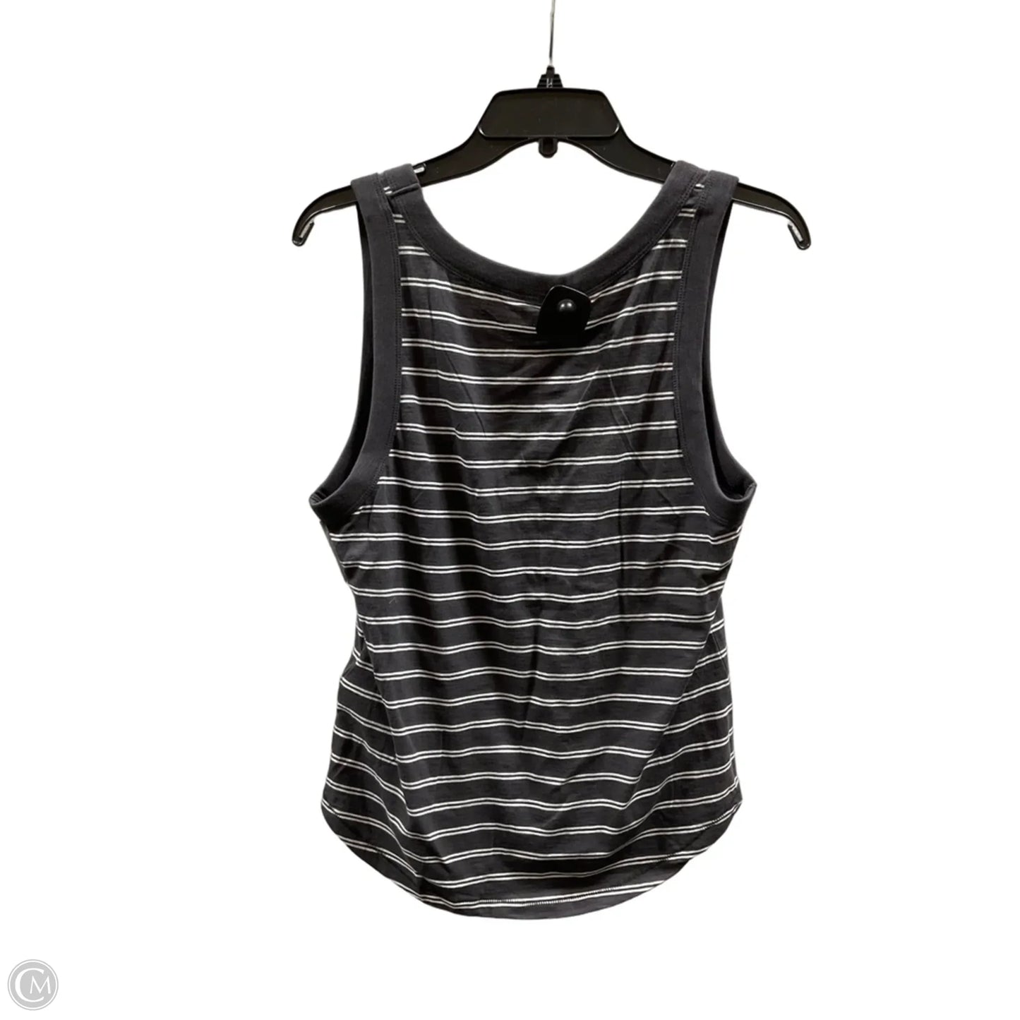 Top Sleeveless Basic By Madewell In Striped Pattern, Size: L
