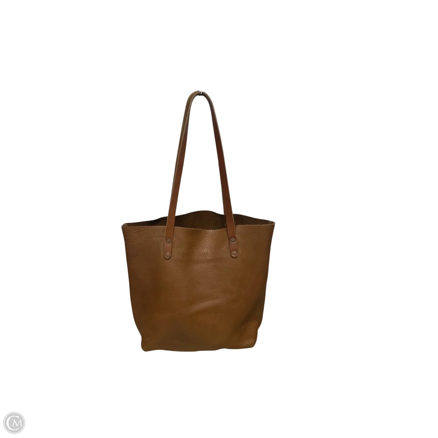 Tote Leather By Clothes Mentor, Size: Large