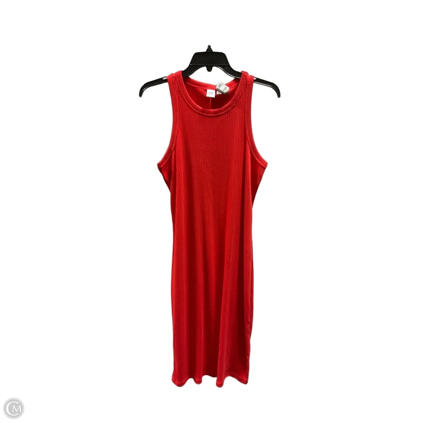 Dress Casual Midi By Gap In Orange, Size: Osfm