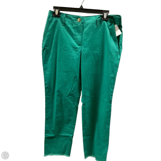 Pants Cropped By J. Jill In Green, Size: 6
