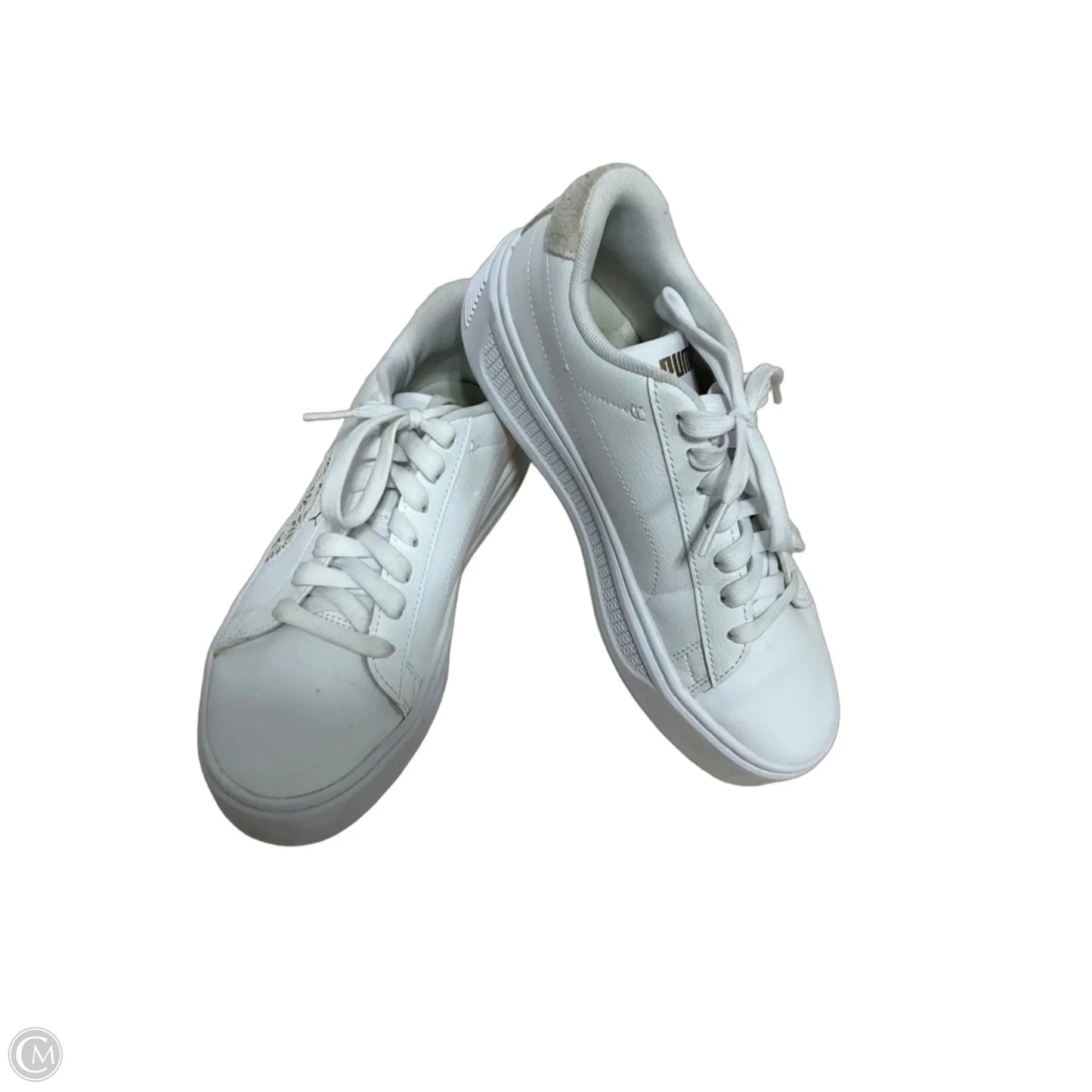 Shoes Athletic By Puma In White, Size: 7