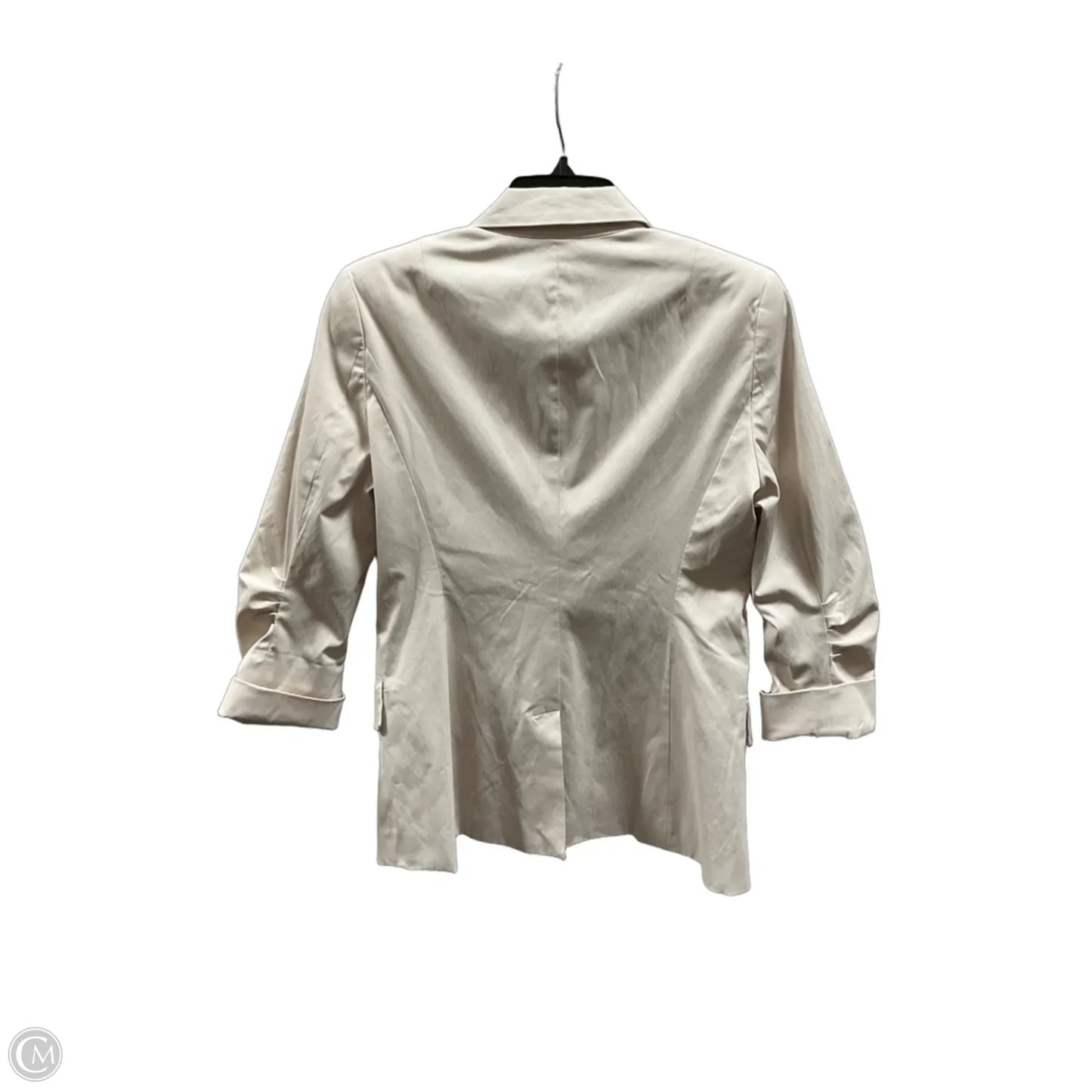 Blazer By Calvin Klein In Tan, Size: M