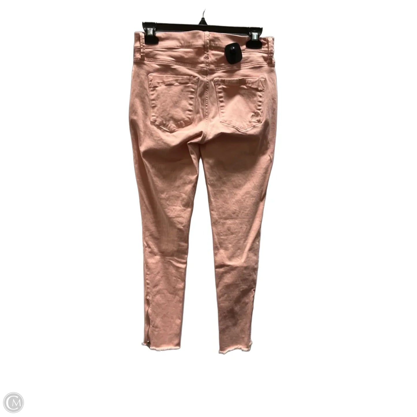 Jeans Skinny By Express In Peach, Size: 2