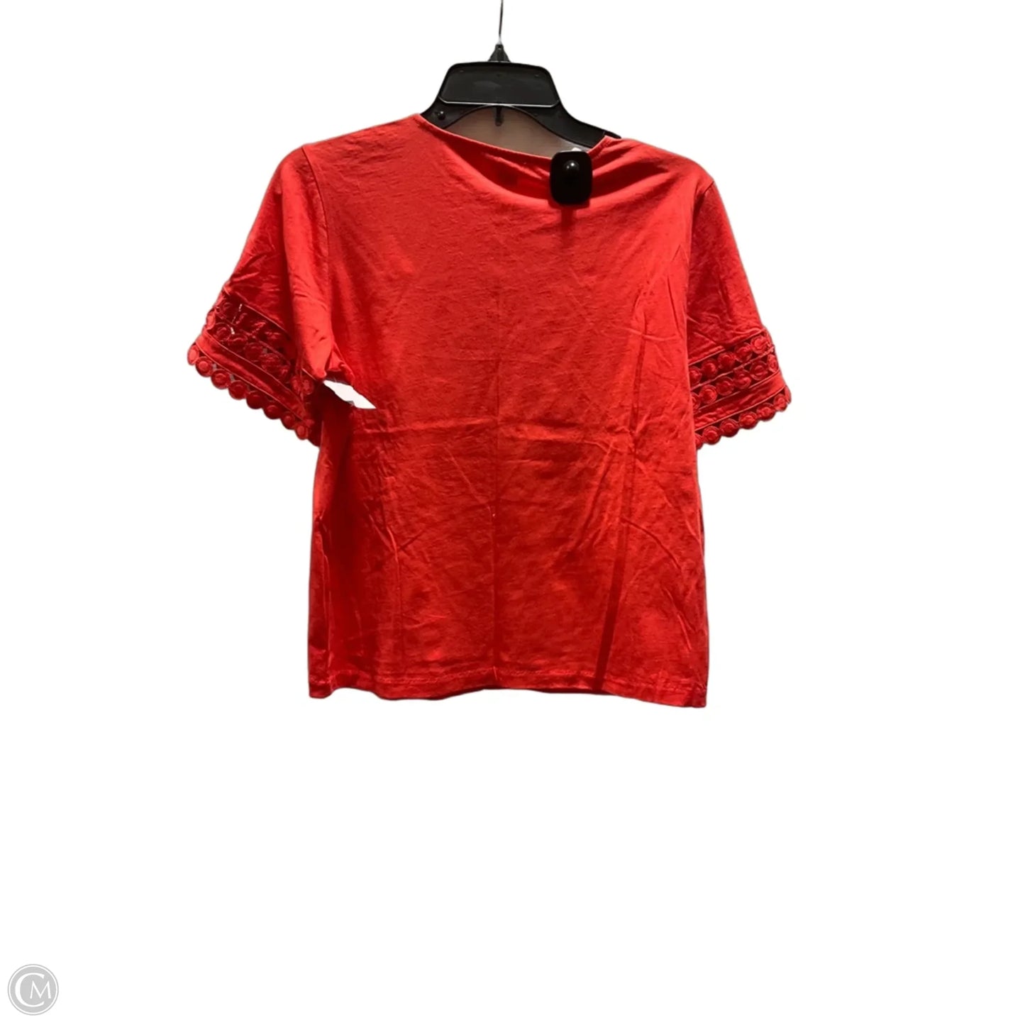 Top Short Sleeve By J. Crew In Red, Size: Xs