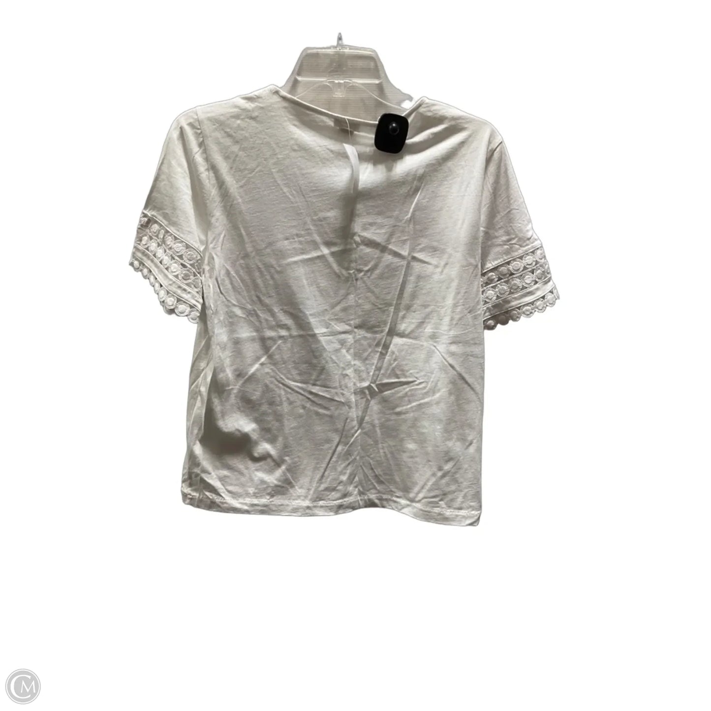 Top Short Sleeve By J. Crew In White, Size: Xs