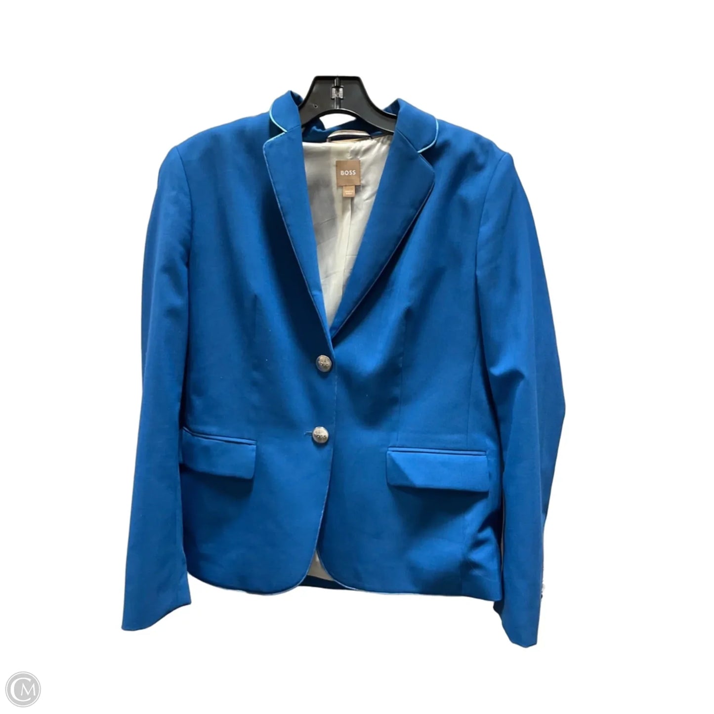 Blazer By Hugo Boss In Blue, Size: M