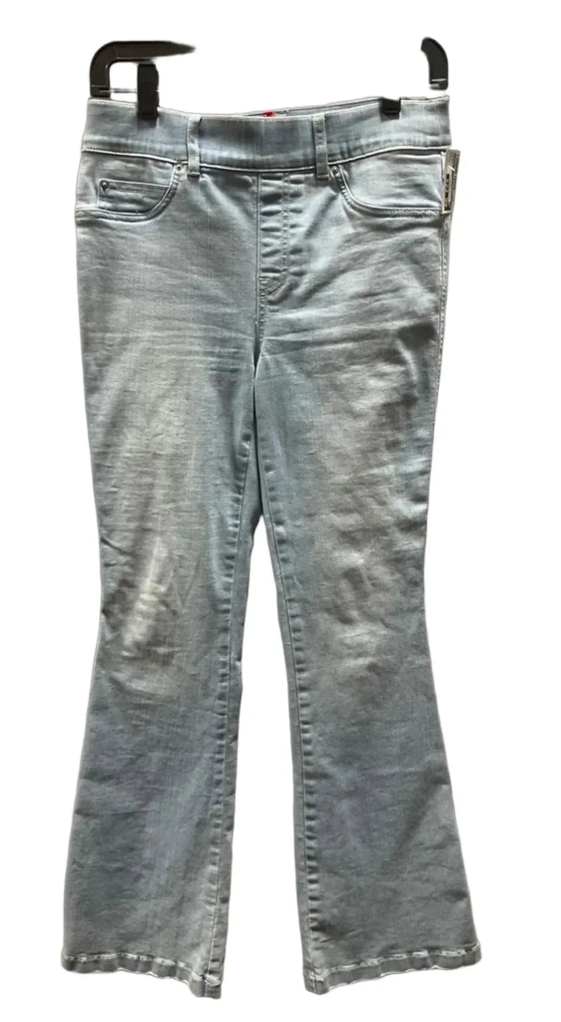Jeans Flared By Spanx In Blue Denim, Size: S