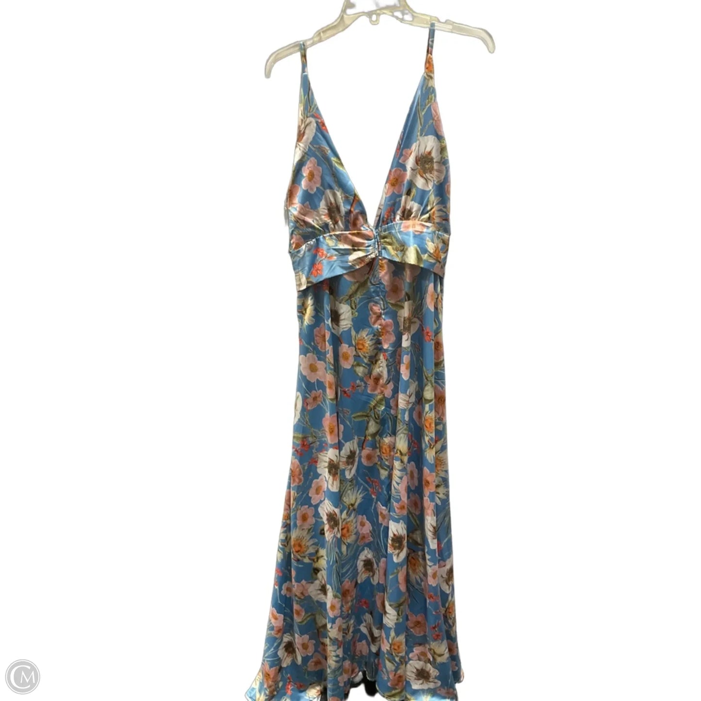 Dress Casual Maxi By Cme In Blue, Size: L