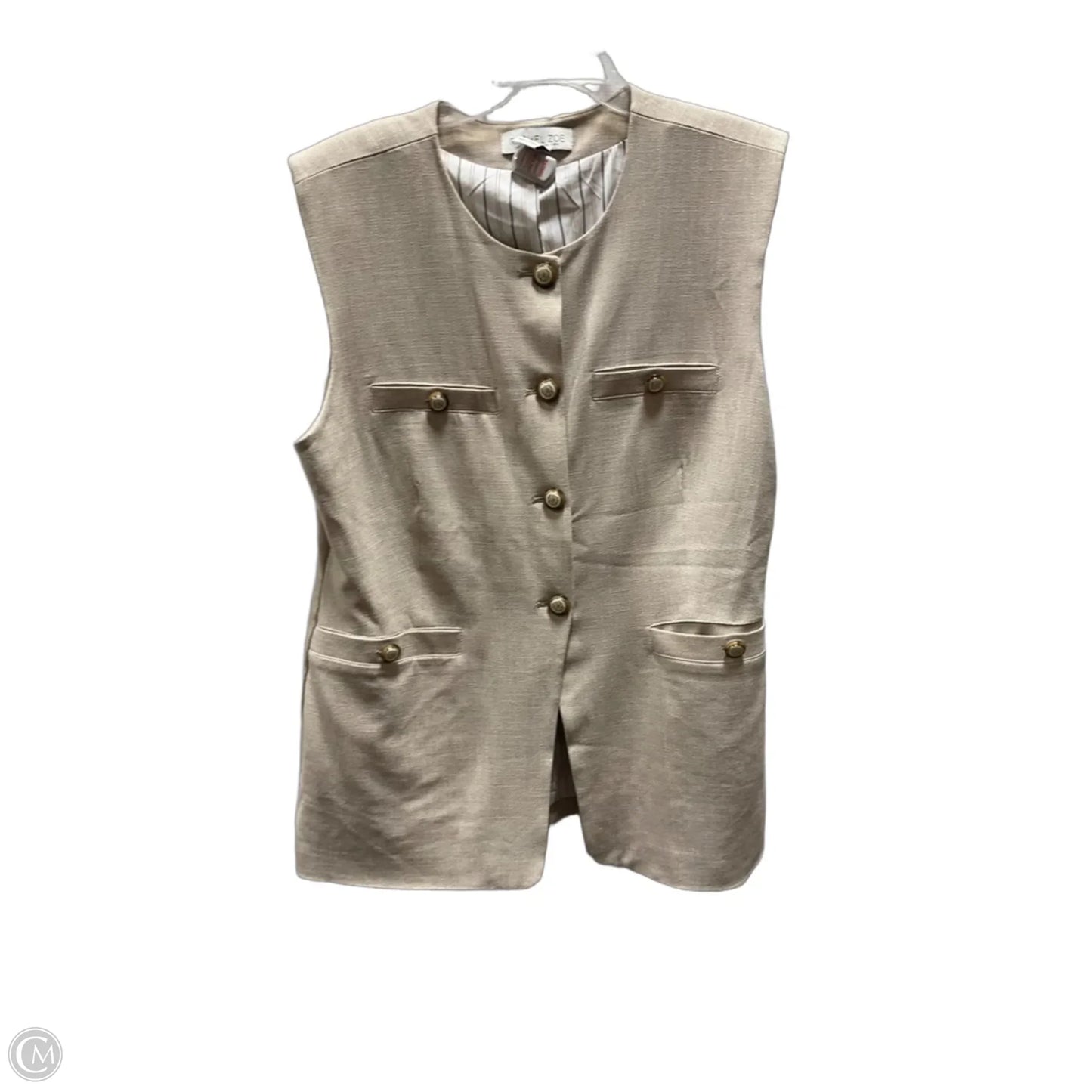 Vest Other By Rachel Zoe In Tan, Size: L