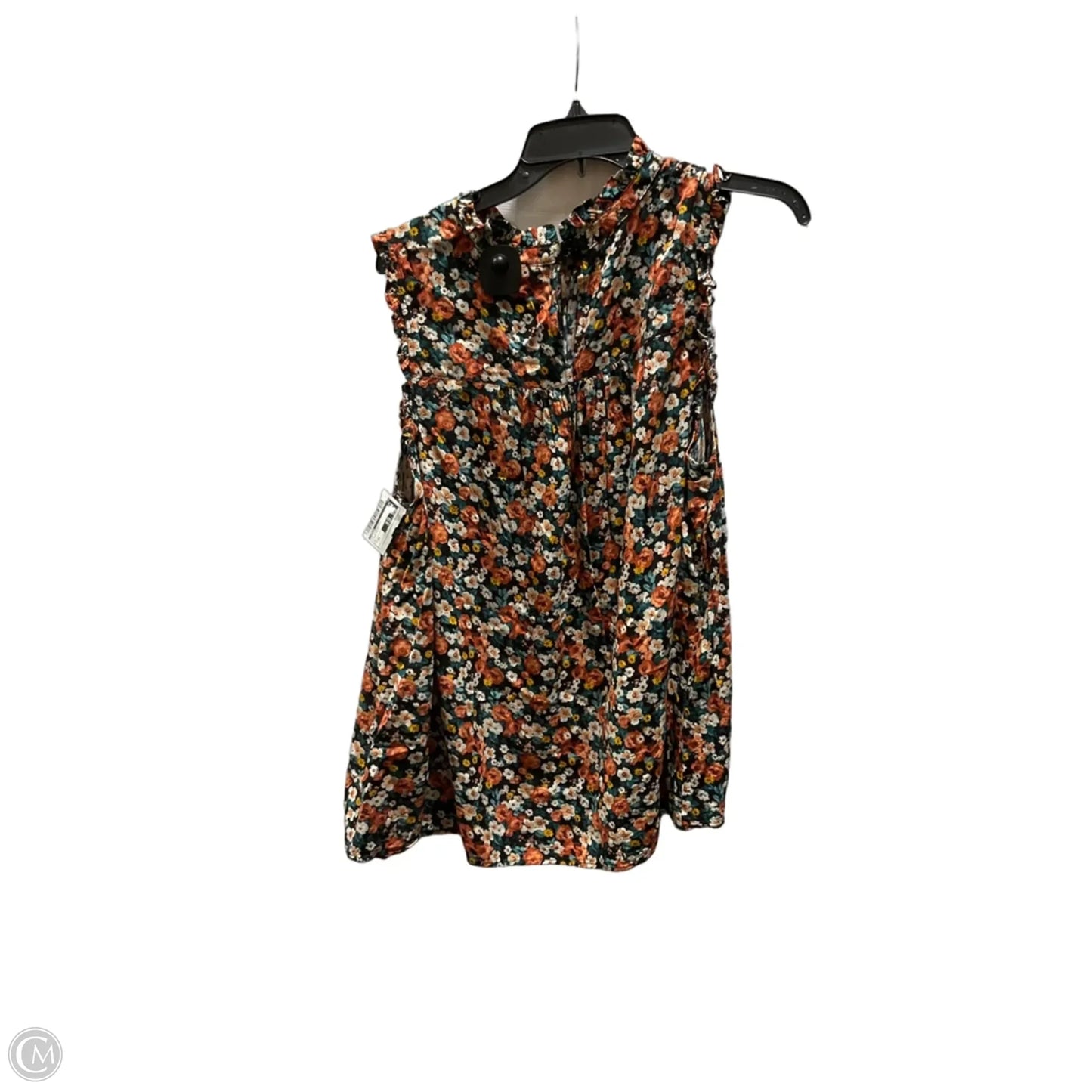 Top Sleeveless By Torrid In Floral Print, Size: 2x