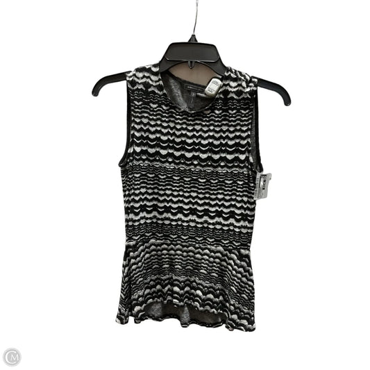 Top Sleeveless By Bcbgmaxazria In Black, Size: Xxs
