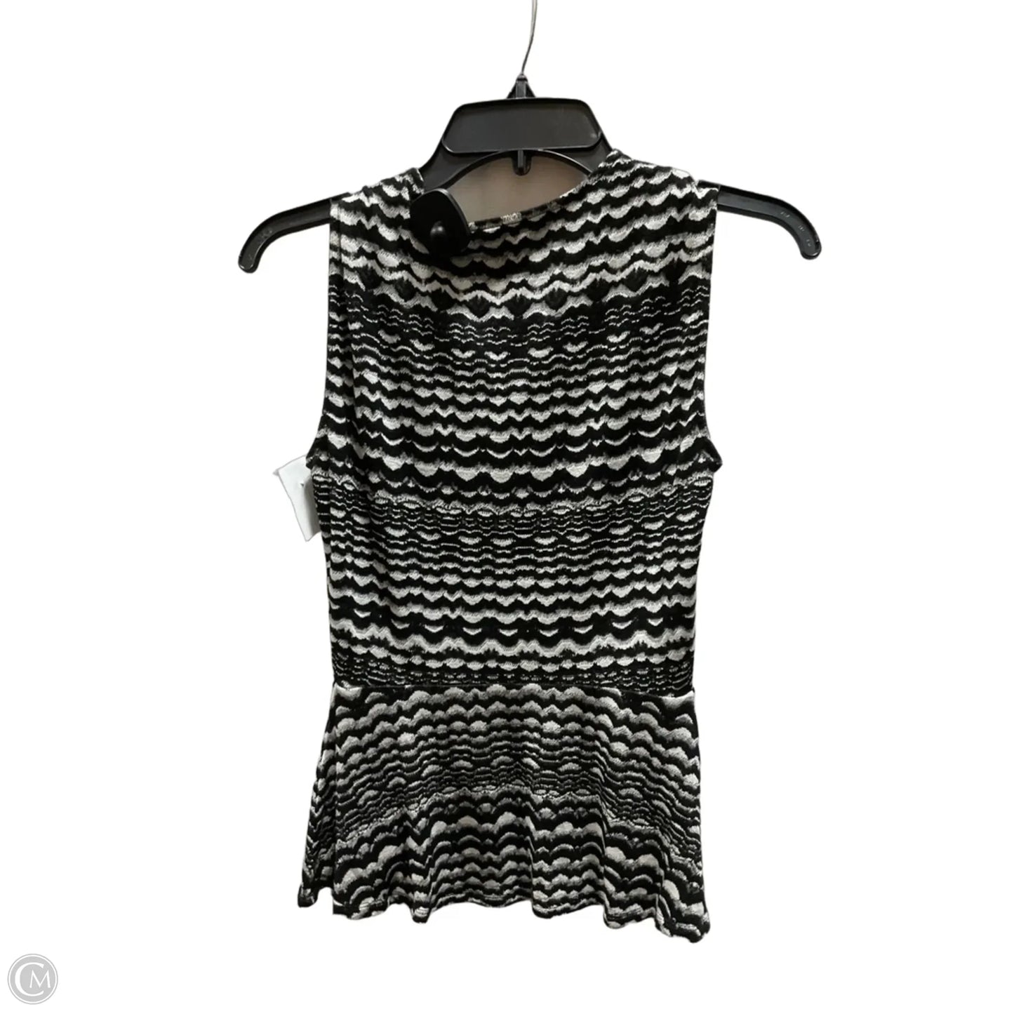 Top Sleeveless By Bcbgmaxazria In Black, Size: Xxs