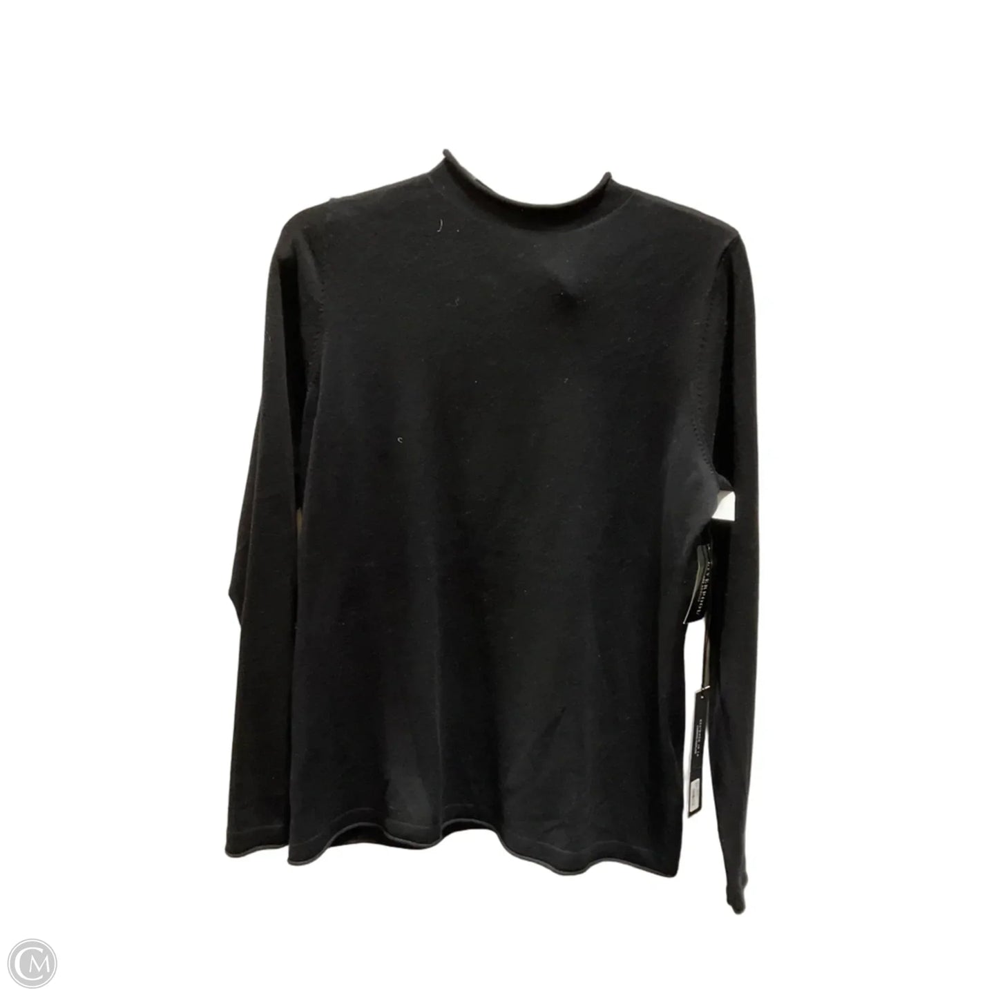 Top Long Sleeve By Liverpool In Black, Size: L