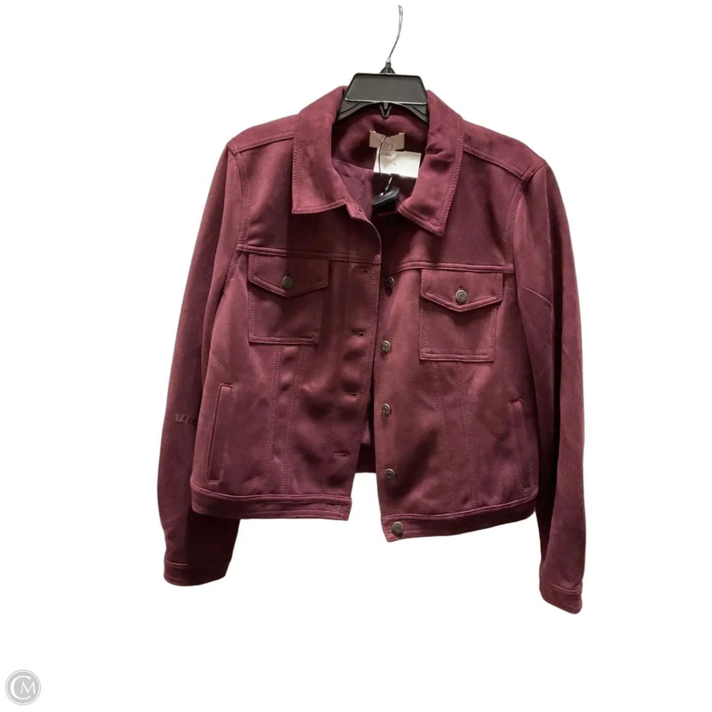 Jacket Other By Loft In Purple, Size: L