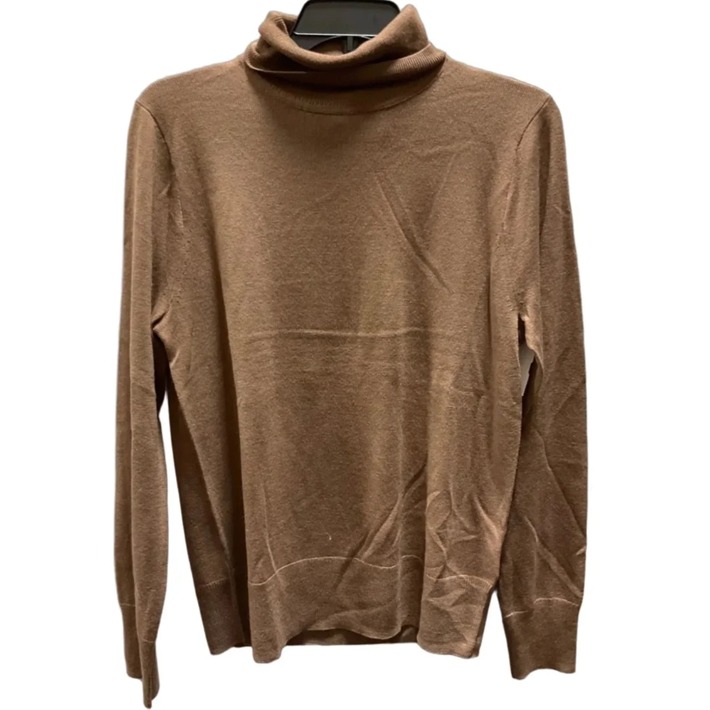 Top Long Sleeve By J. Crew In Tan, Size: L
