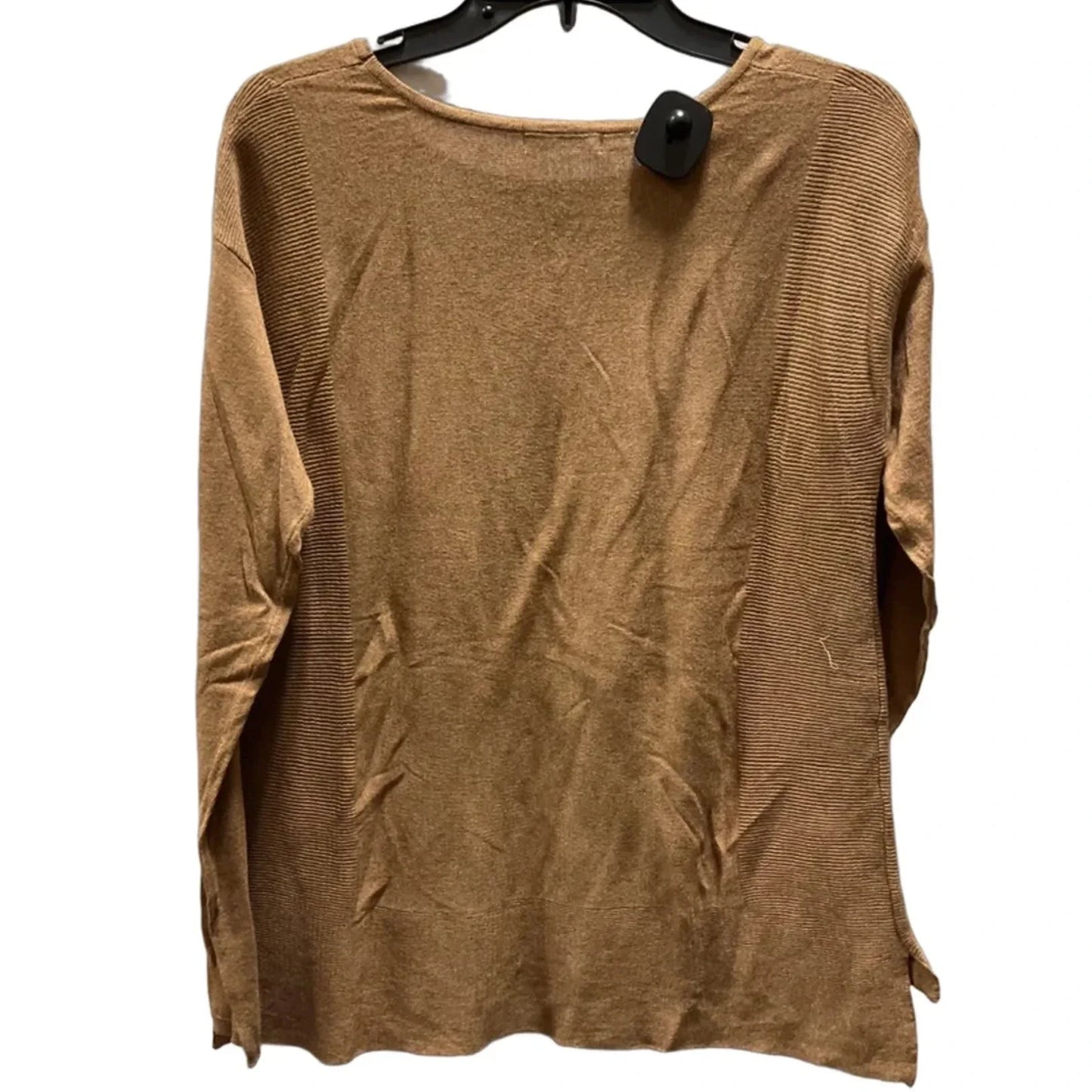 Top Long Sleeve By Maurices In Brown, Size: M