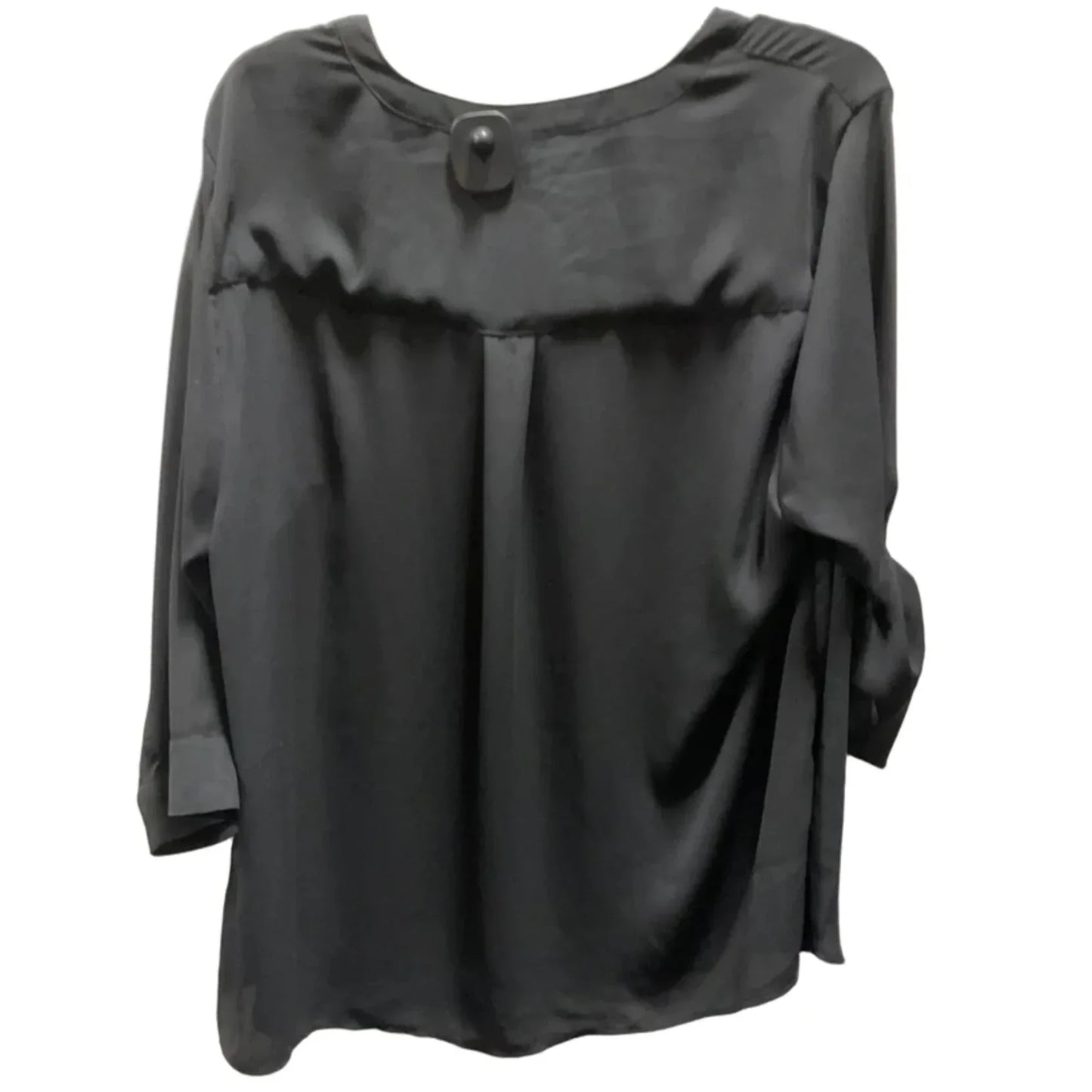 Top 3/4 Sleeve By Torrid In Black, Size: 2x