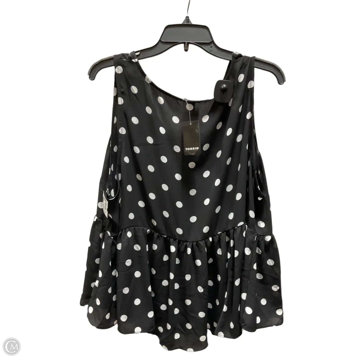 Top Sleeveless By Torrid In Polkadot Pattern, Size: 2x