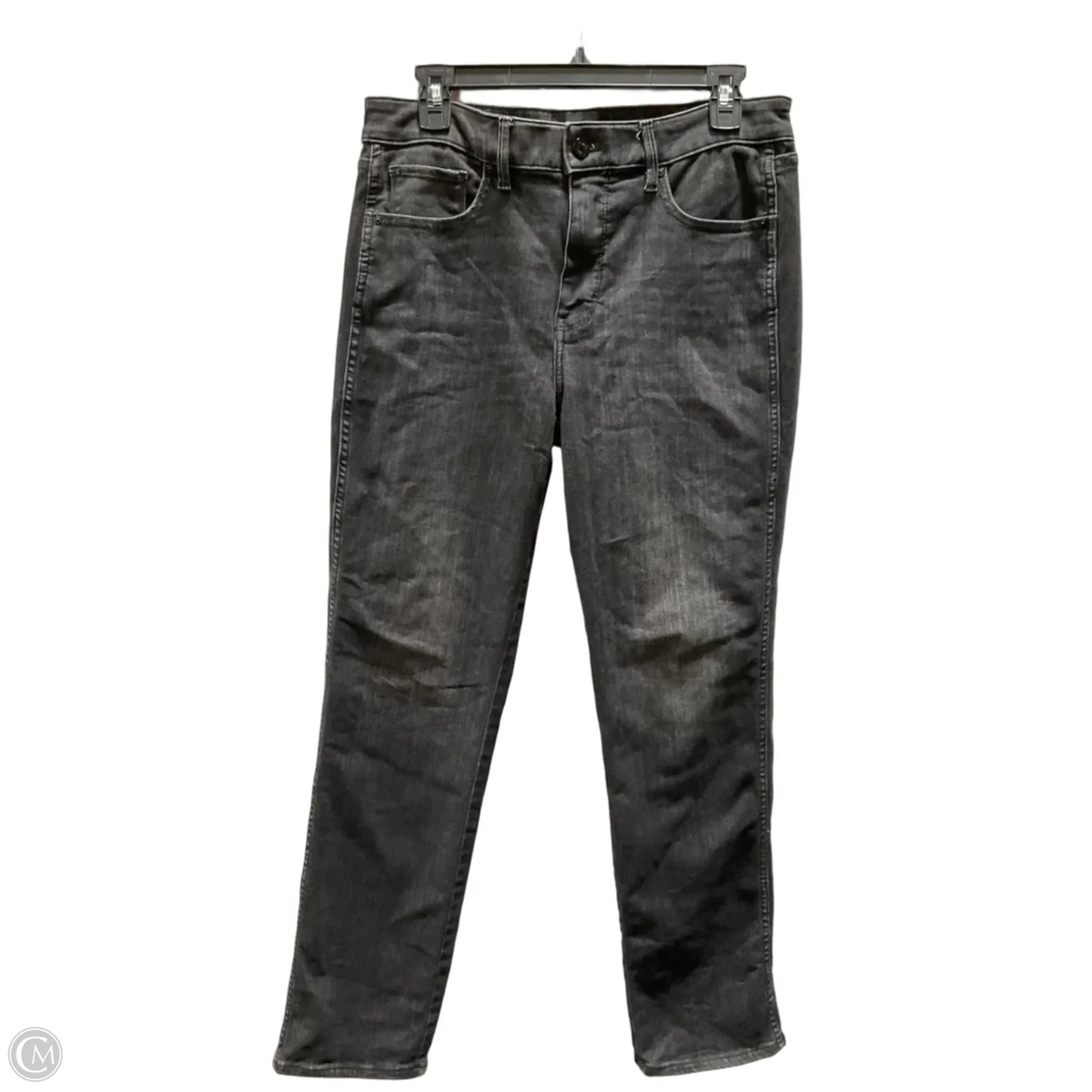 Jeans Straight By White House Black Market In Black, Size: 8