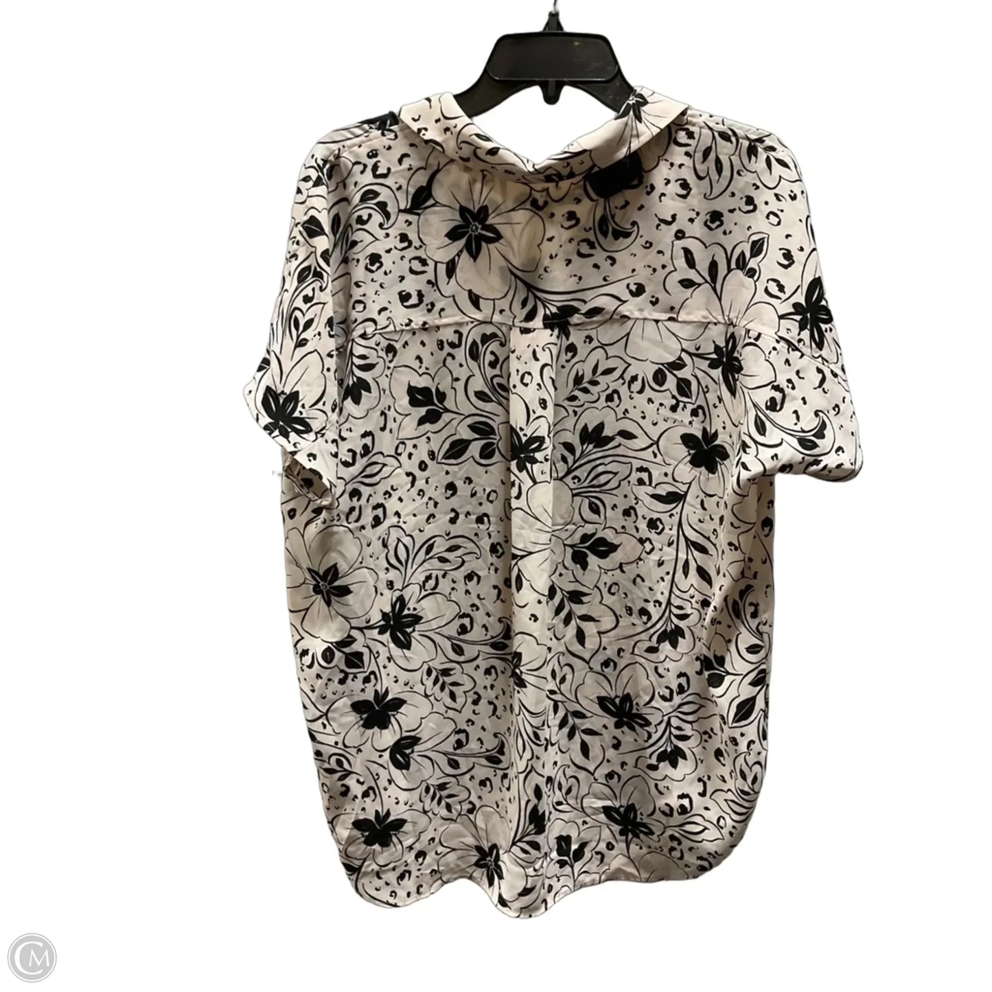 Top Short Sleeve By Not Your Daughters Jeans In Peach, Size: M