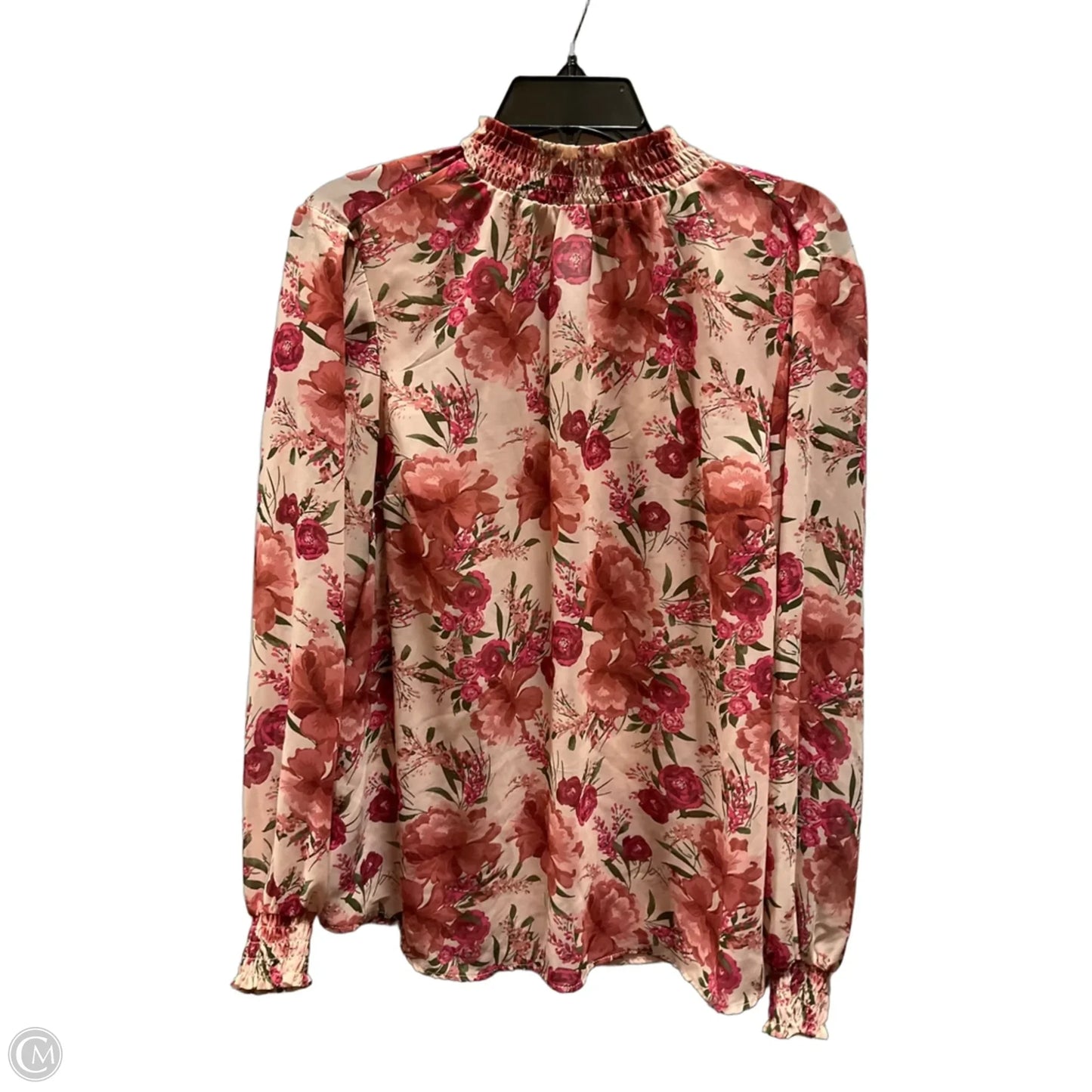 Top Long Sleeve By Torrid In Floral Print, Size: Xl