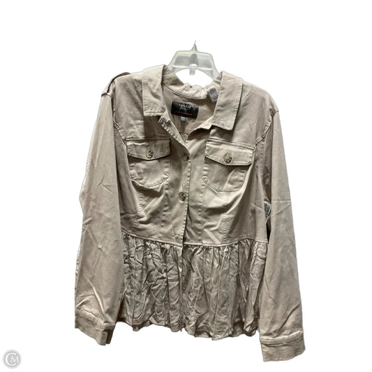 Jacket Other By Torrid In Tan, Size: 2x