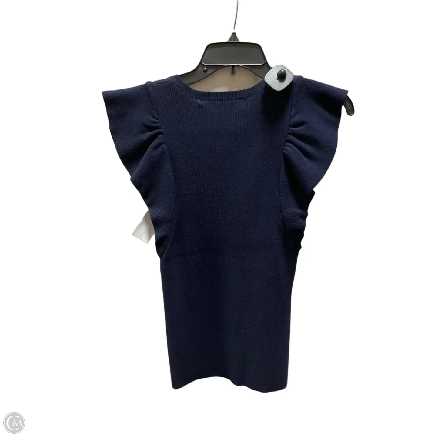 Top Short Sleeve By Marie Oliver In Navy, Size: M
