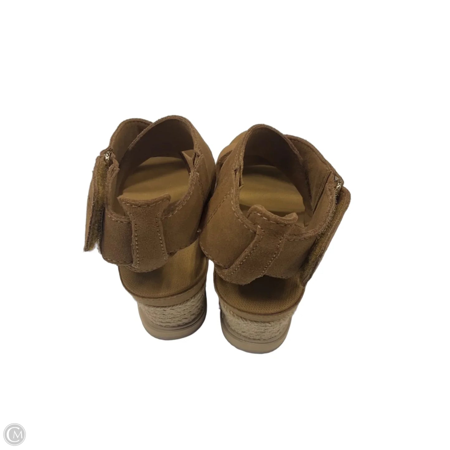Sandals Heels Block By Ugg In Brown, Size: 7