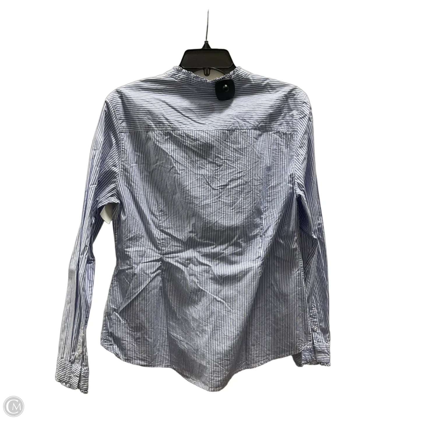 Top Long Sleeve By Boden In Striped Pattern, Size: L