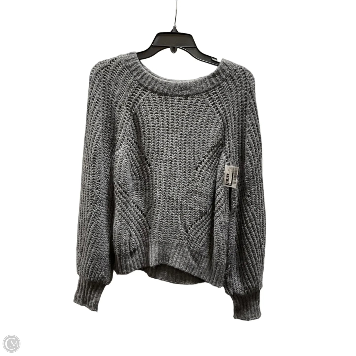 Sweater By Express In Grey, Size: Xs